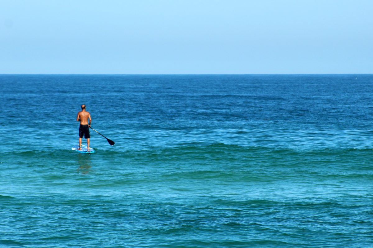 Paddle boarding is one of the best things to do at Port Stanley Beach