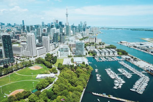 View of Toronto waterfront