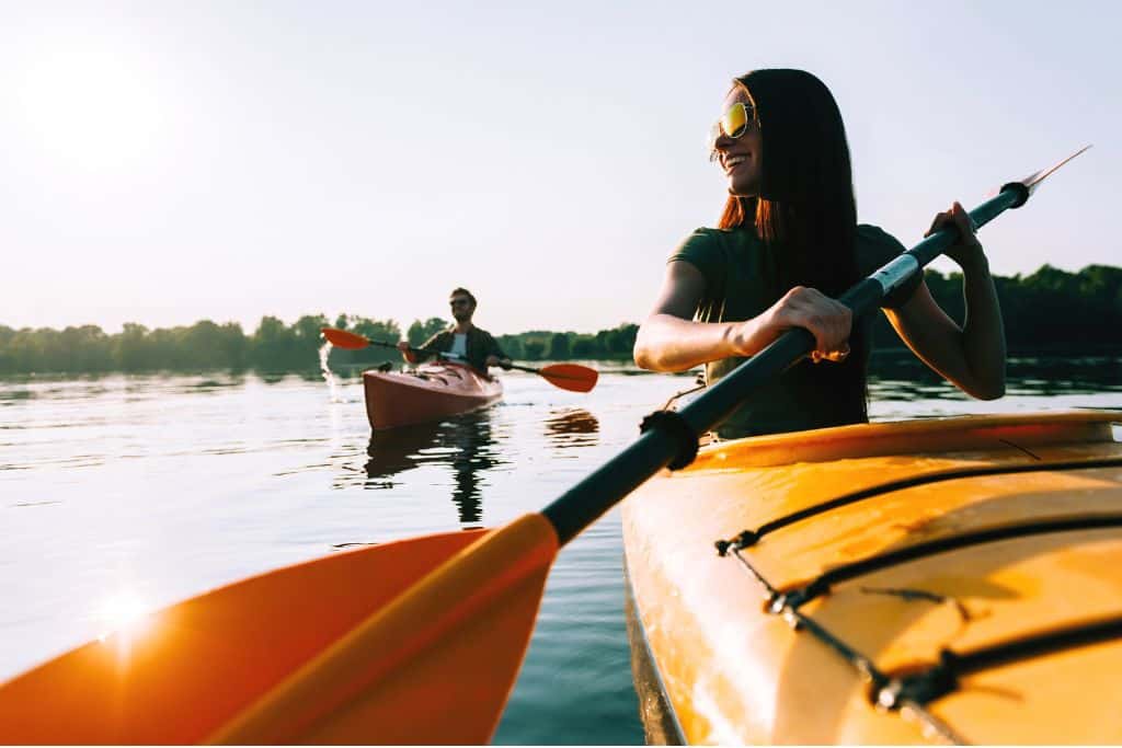 Kayaking at Professor's Lake is one of the best outdoor things to do in Brampton.
